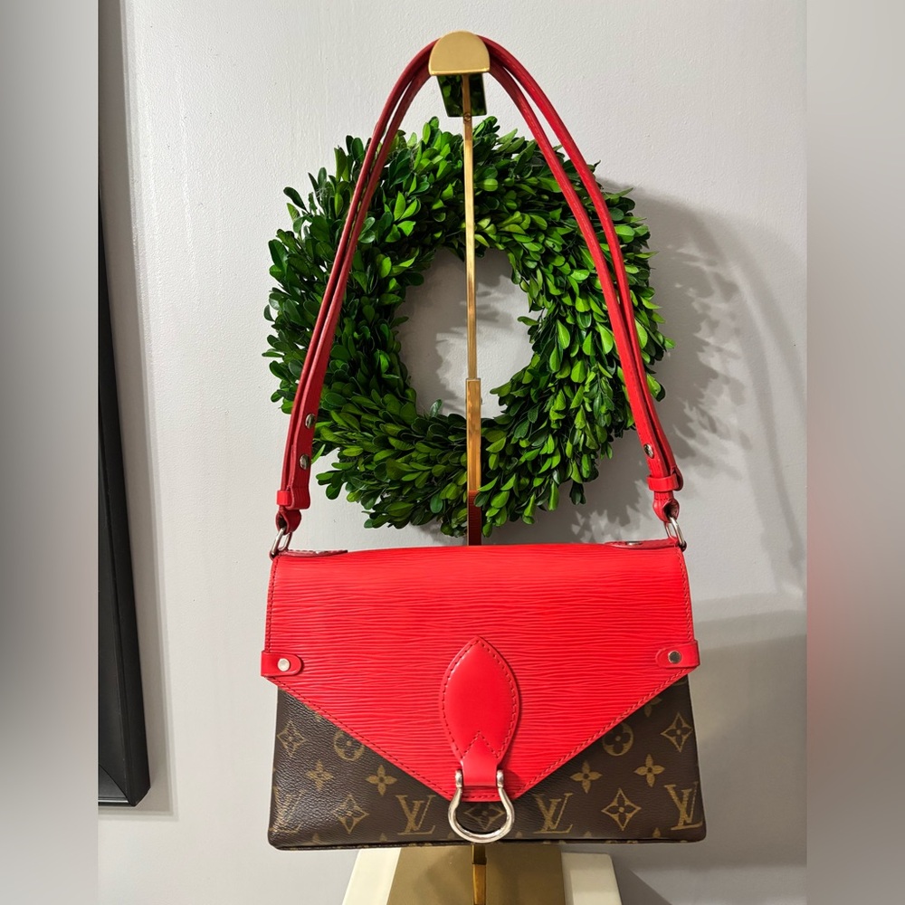 Louis Vuitton Monogram Epi Saint Michel crossbody bag